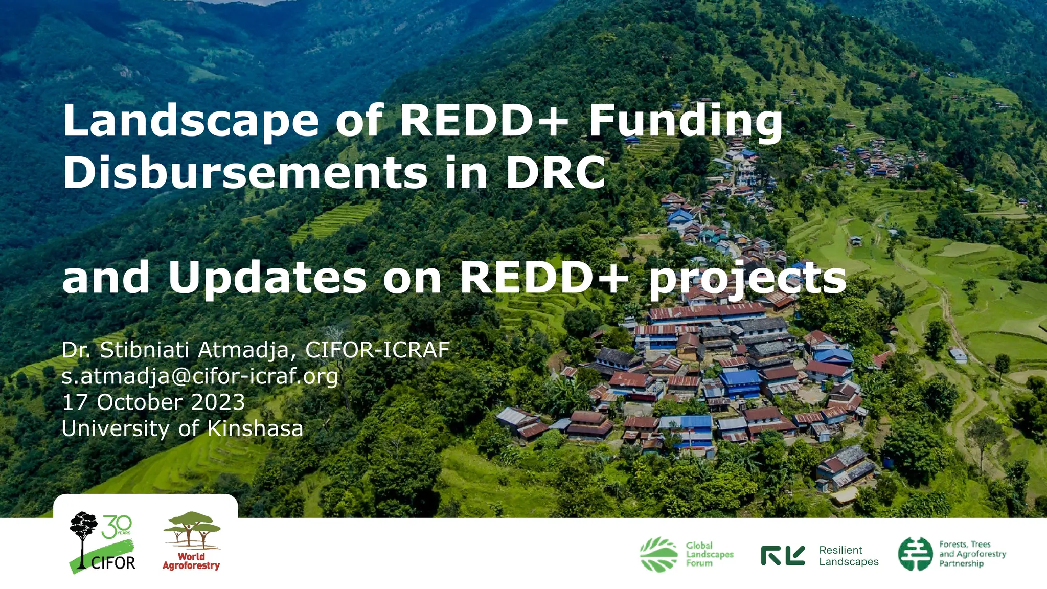 thumbnail of  Landscape of REDD+ Funding Disbursements in DRC and Updates on REDD+ projects
